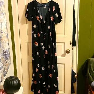 Long floral dress